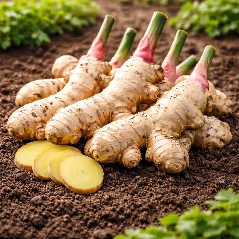 Fresh Ginger (Adrak) / अदरक / આદુ – Aromatic, Spicy & Farm Fresh