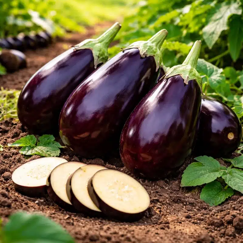 Fresh Big Brinjal / बैंगन / રીંગણ – Large, Tender & Farm Fresh