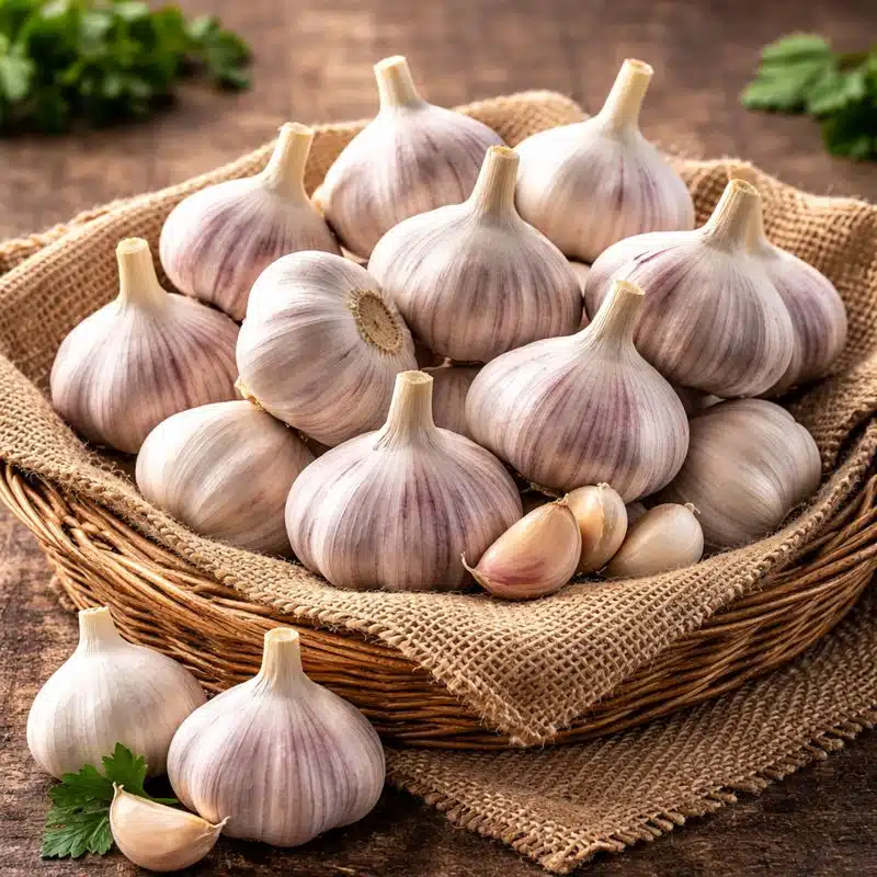Fresh Garlic / लहसुन / લસણ – Strong Aroma, Pure & Farm Fresh