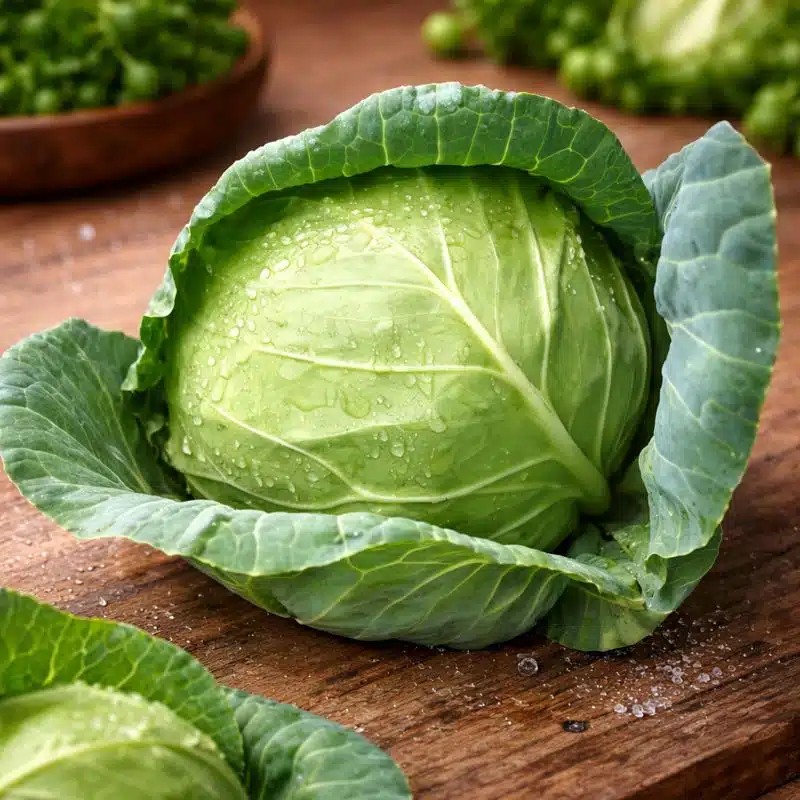 Fresh Green Cabbage / गोभी / કોબી – Crunchy, Farm Fresh & Naturally Grown